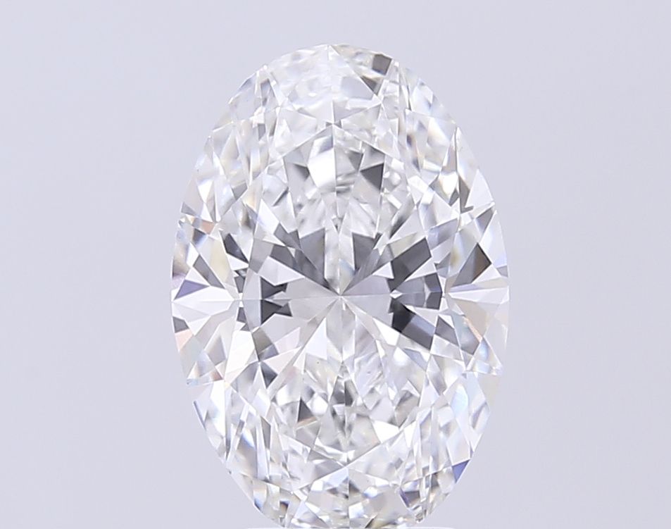 4.05 ct. oval Lab Grown Diamond front image