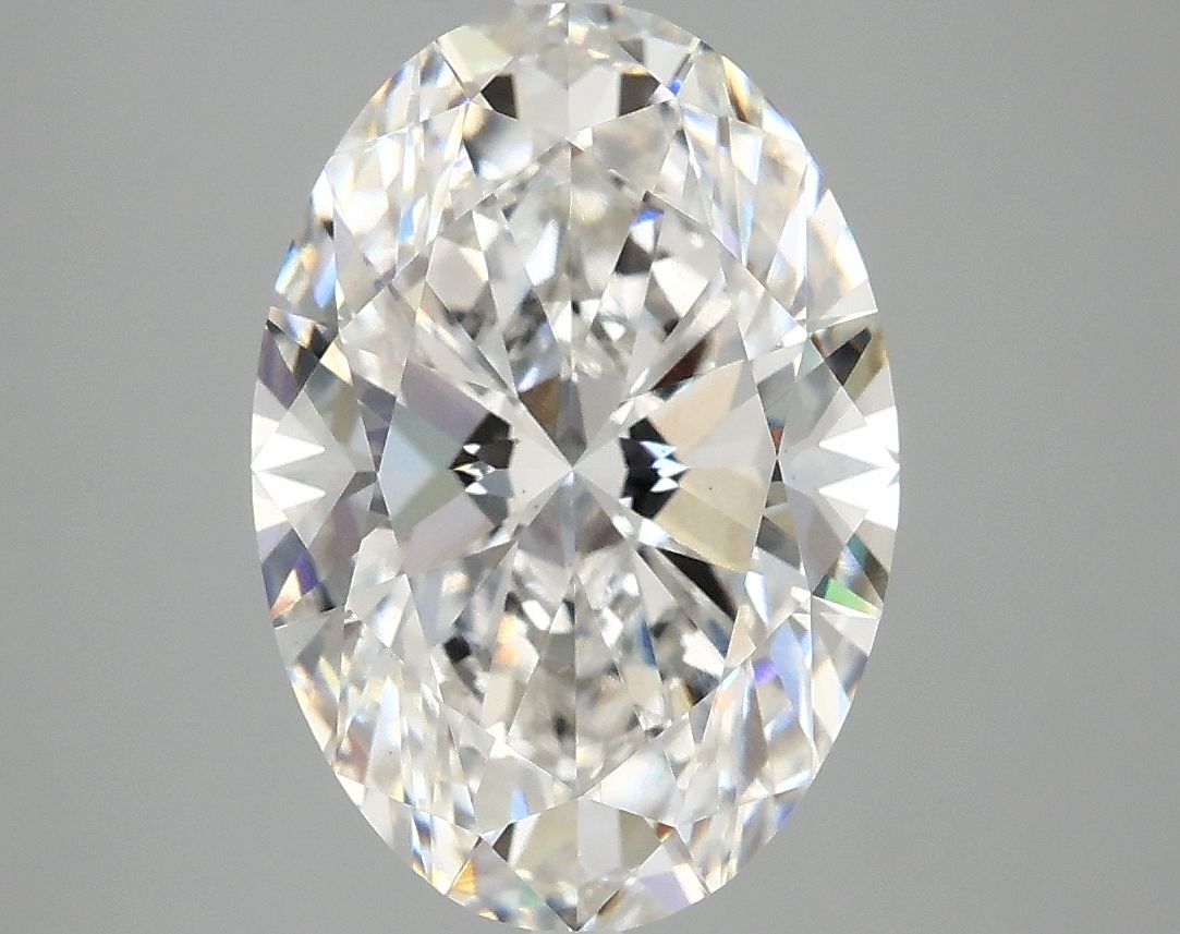 4.09 ct. oval Lab Grown Diamond front image