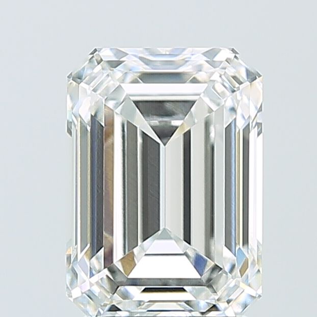 3.04 ct. emerald Lab Grown Diamond front image