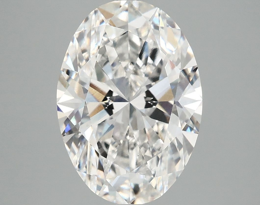 4.08 ct. oval Lab Grown Diamond front image