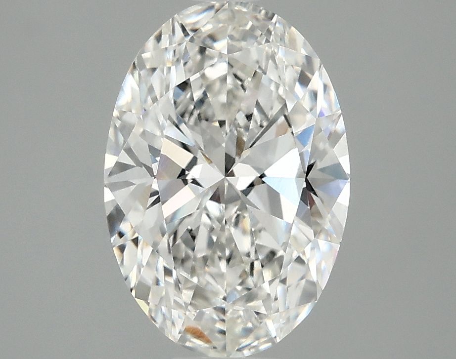 2.01 ct. oval Lab Grown Diamond front image