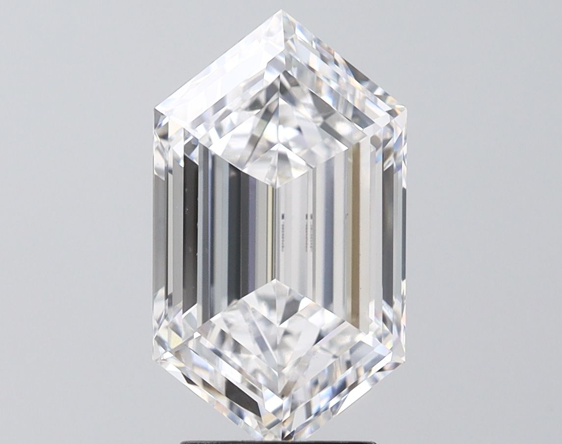 3.54 ct lab-grown Hexagonal Diamond