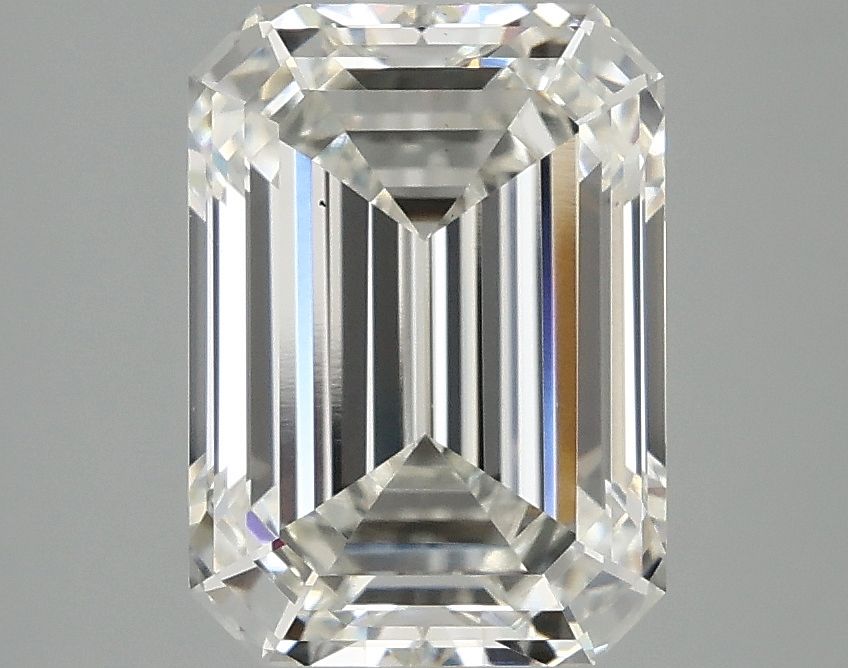 3.10 ct. emerald Lab Grown Diamond front image