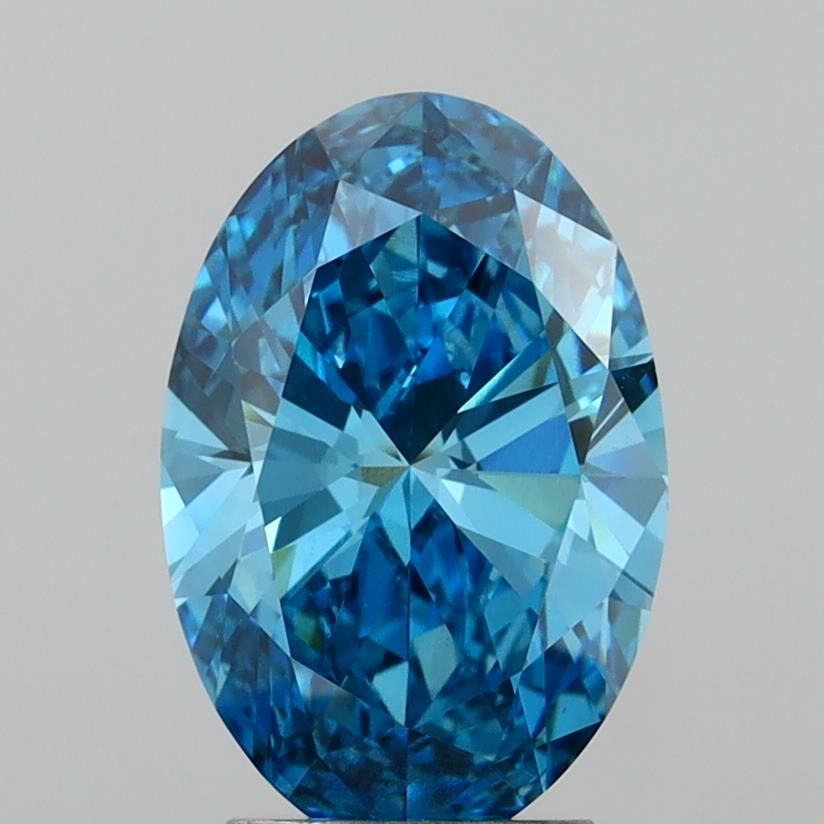 3.07 ct. oval Lab Grown Diamond front image