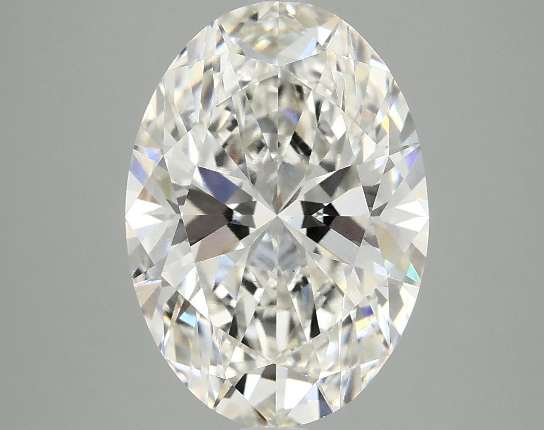 4.07 ct. oval Lab Grown Diamond front image