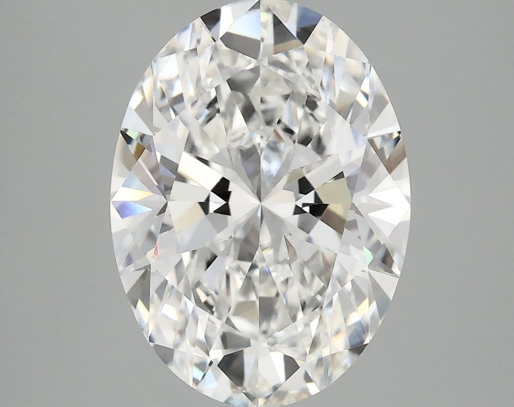4.05 ct. oval Lab Grown Diamond front image