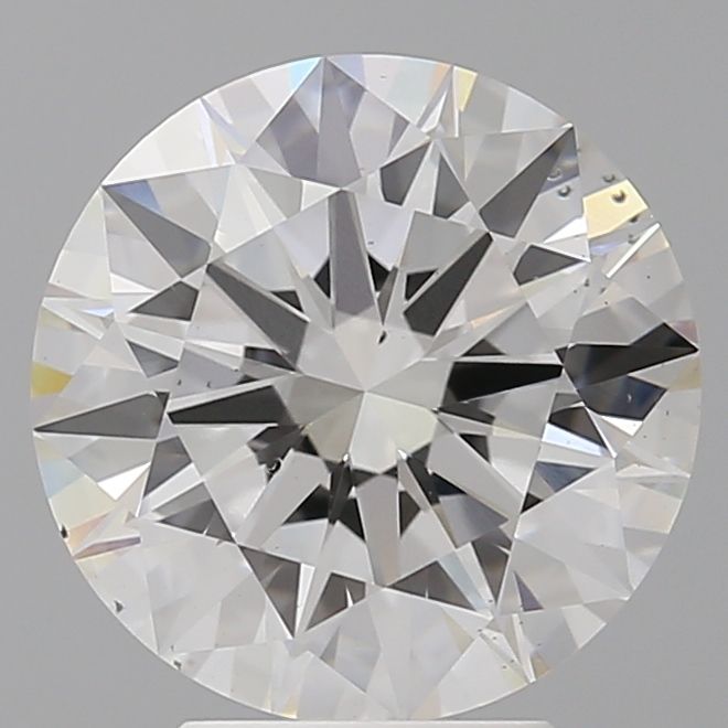 4.10 ct. round Lab Grown Diamond front image