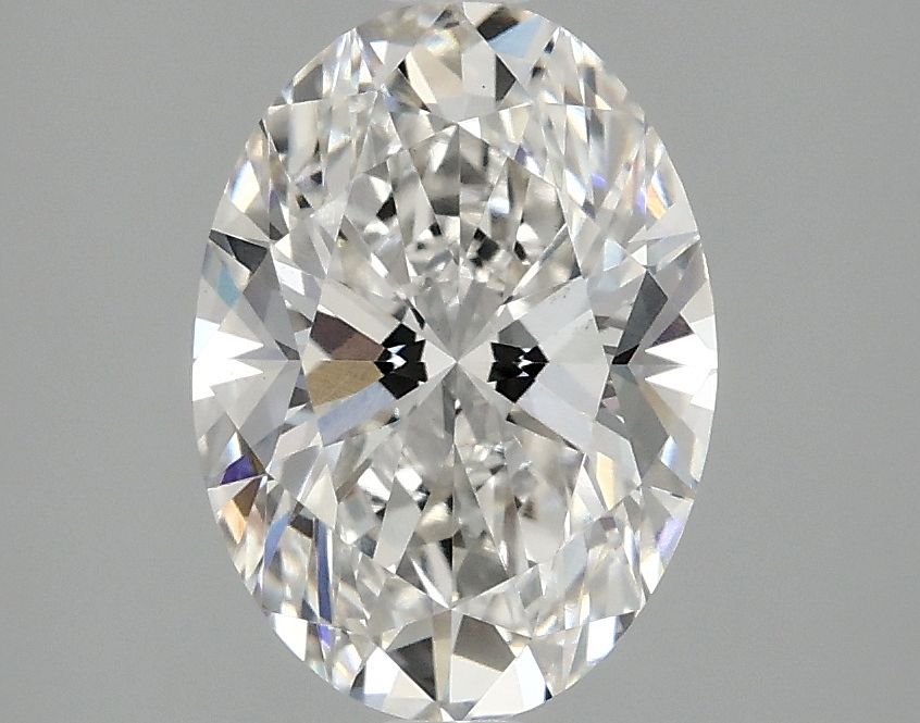 2.07 ct. oval Lab Grown Diamond front image