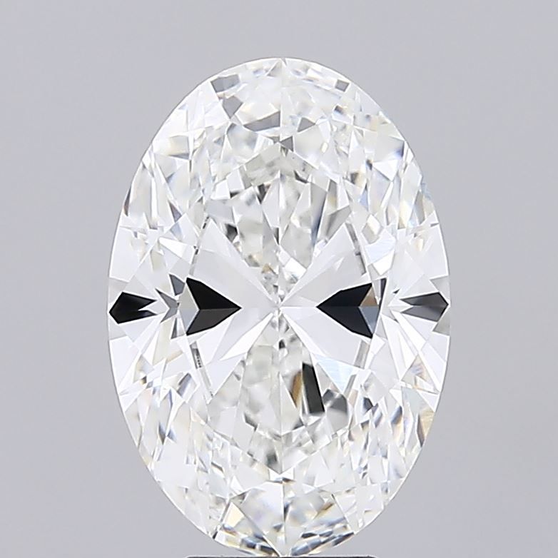 5.54 ct. oval Lab Grown Diamond front image