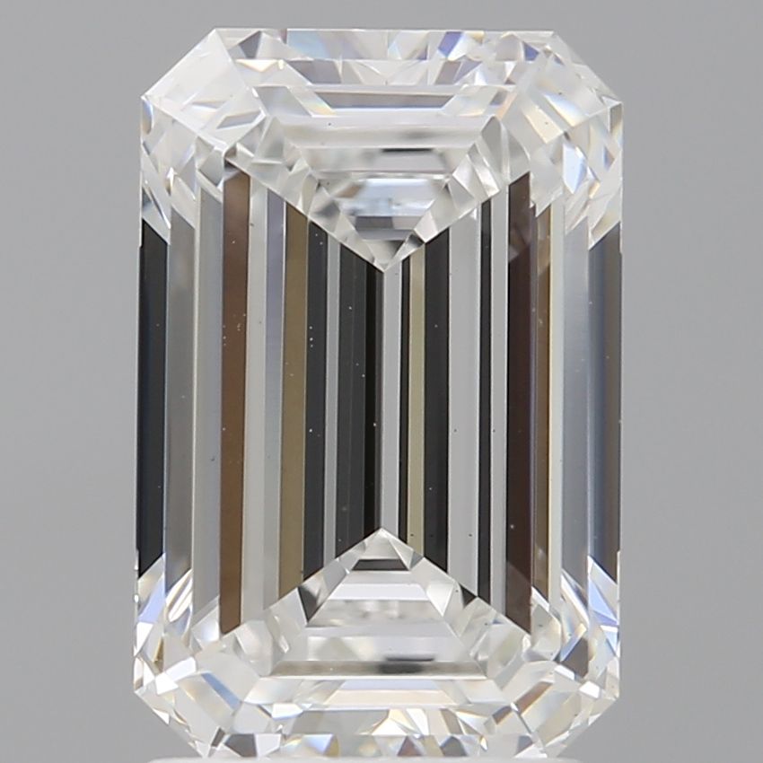 2.60 ct. emerald Lab Grown Diamond front image