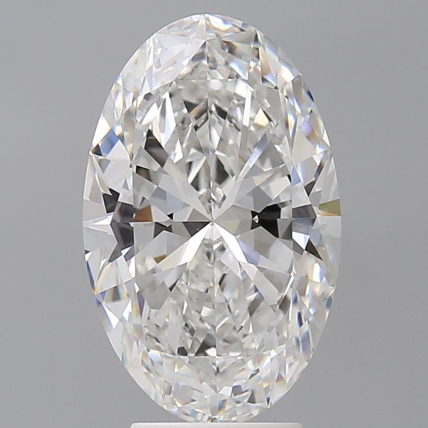 4.57 ct. oval Lab Grown Diamond front image
