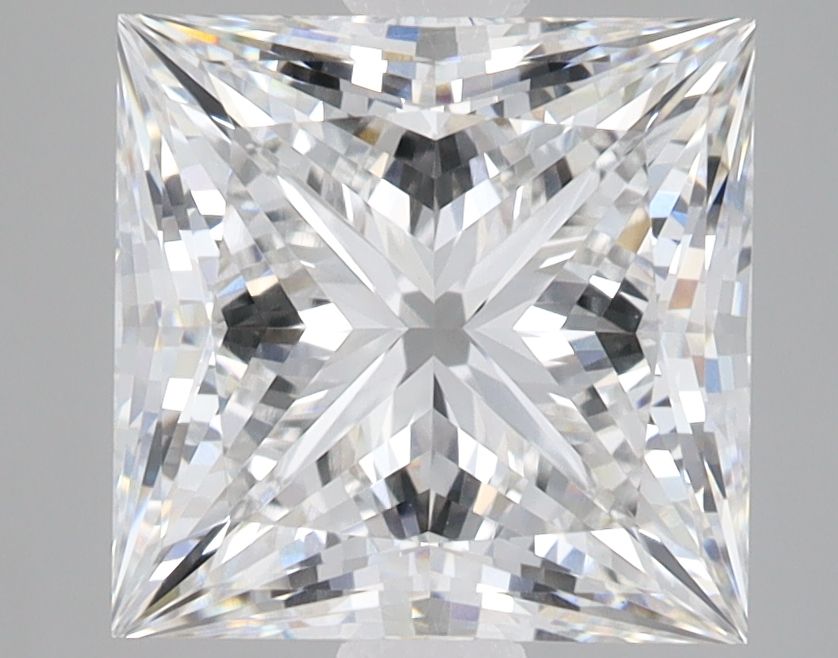 4.01 ct. princess Lab Grown Diamond front image