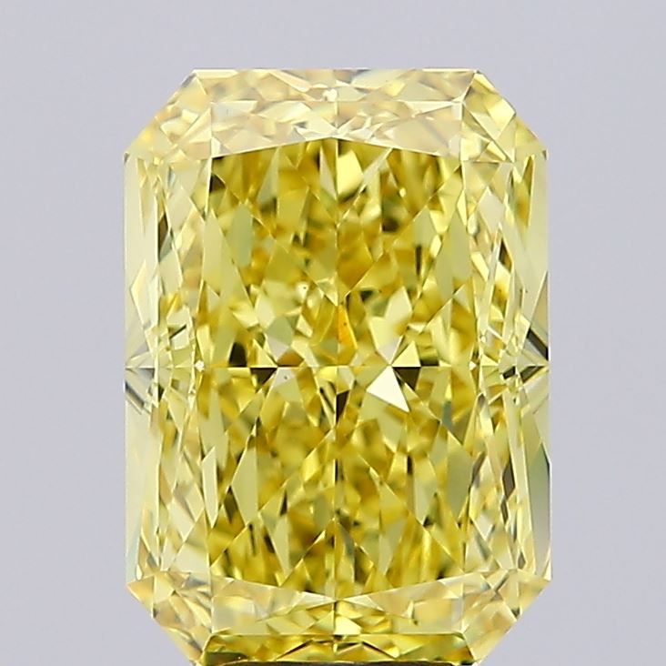 7.66 ct. radiant Lab Grown Diamond front image