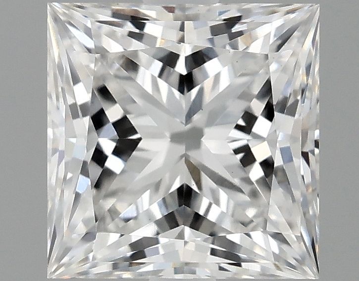1.45 ct. princess Lab Grown Diamond front image
