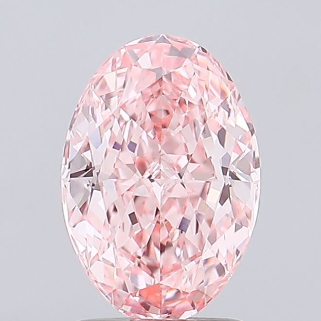 2.01 ct. oval Lab Grown Diamond front image