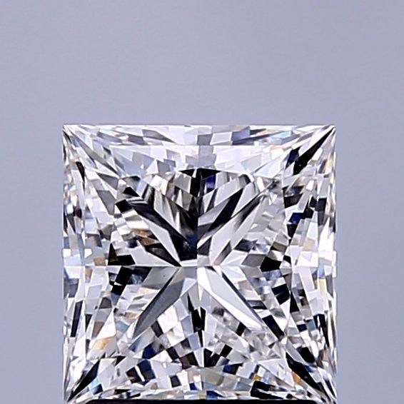 2.15 ct. princess Lab Grown Diamond front image
