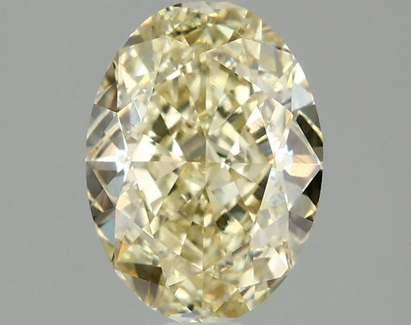 2.10 ct. oval Lab Grown Diamond front image