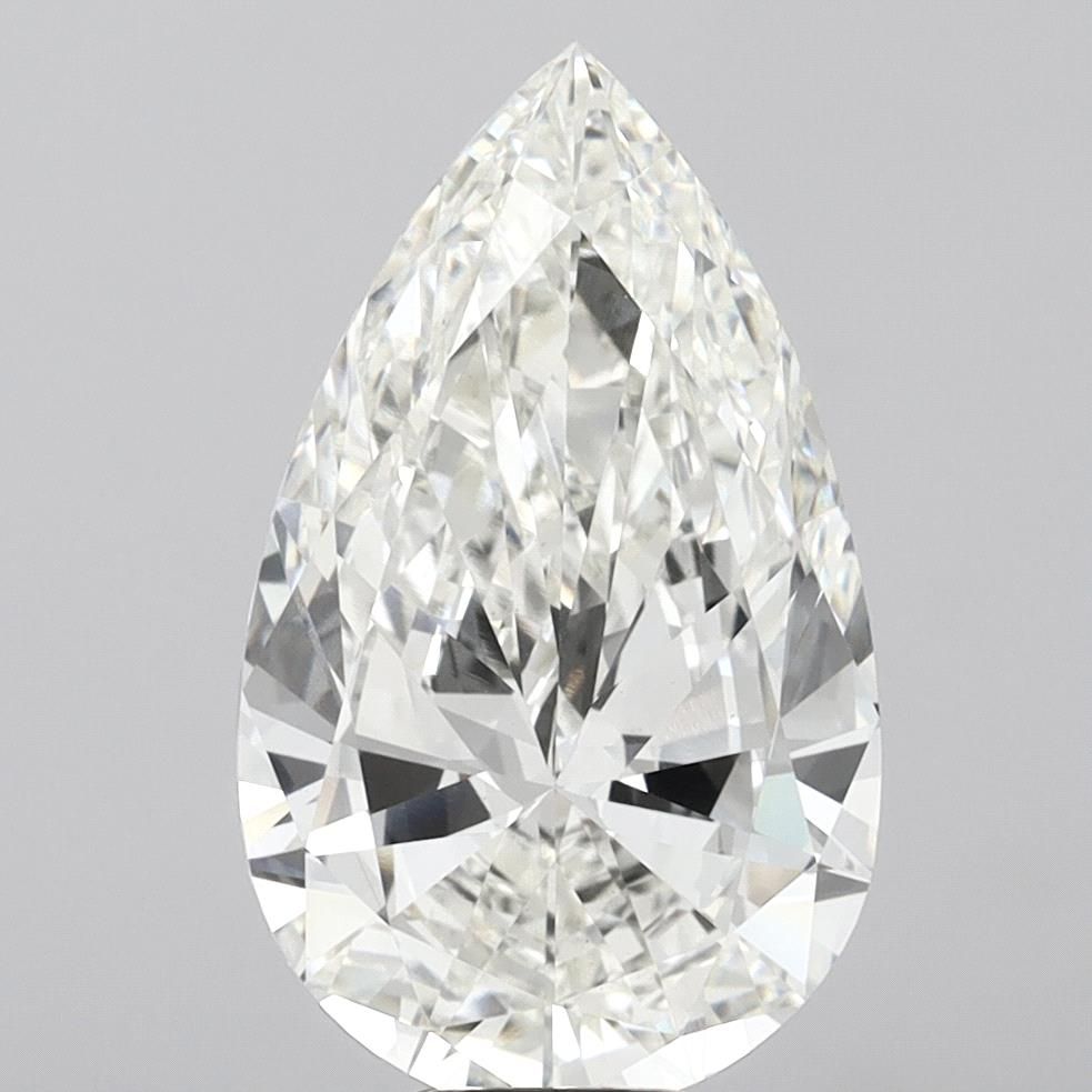 10.02 ct. pear Lab Grown Diamond front image
