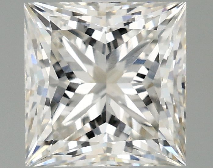 2.10 ct. princess Lab Grown Diamond front image