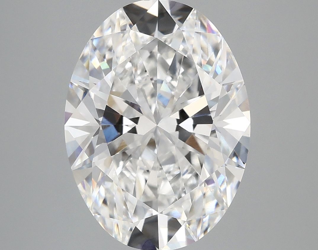 4.08 ct. oval Lab Grown Diamond front image