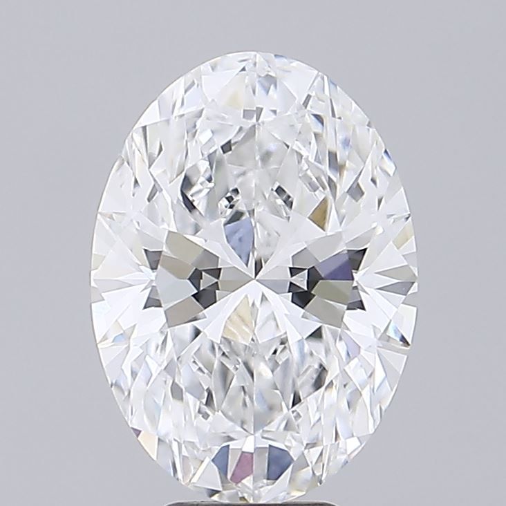 4.34 ct. oval Lab Grown Diamond front image