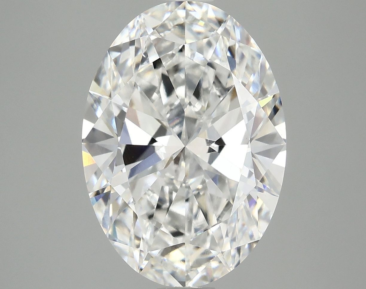 3.74 ct. oval Lab Grown Diamond front image