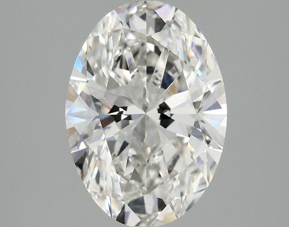 2.56 ct. oval Lab Grown Diamond front image
