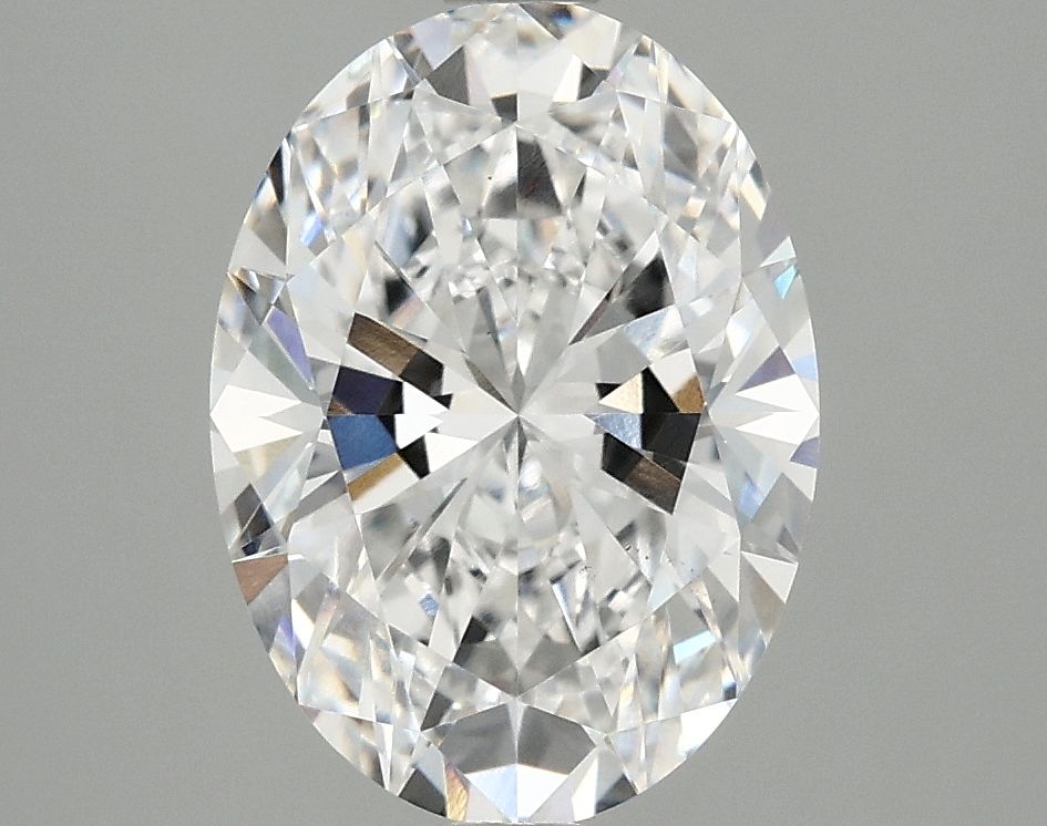 3.02 ct. oval Lab Grown Diamond front image