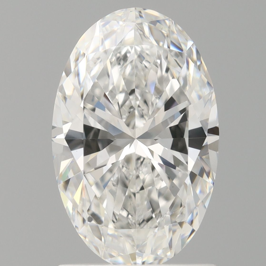 1.58 ct. oval Lab Grown Diamond front image