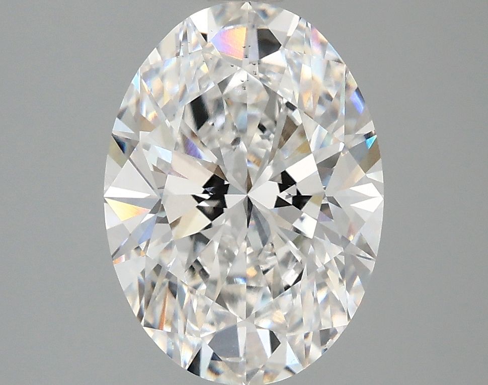 3.04 ct. oval Lab Grown Diamond front image