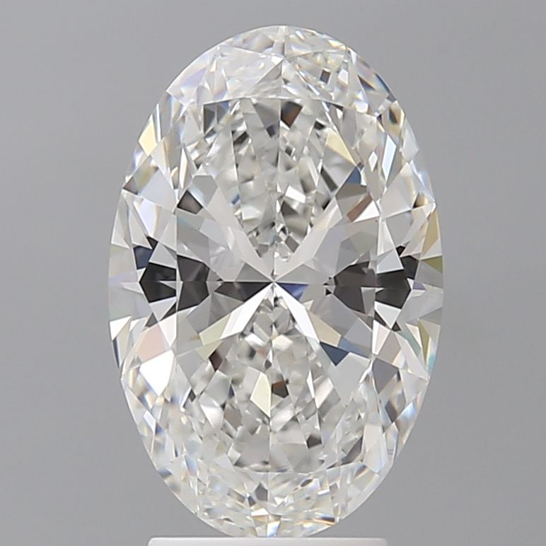 3.50 ct. oval Lab Grown Diamond front image