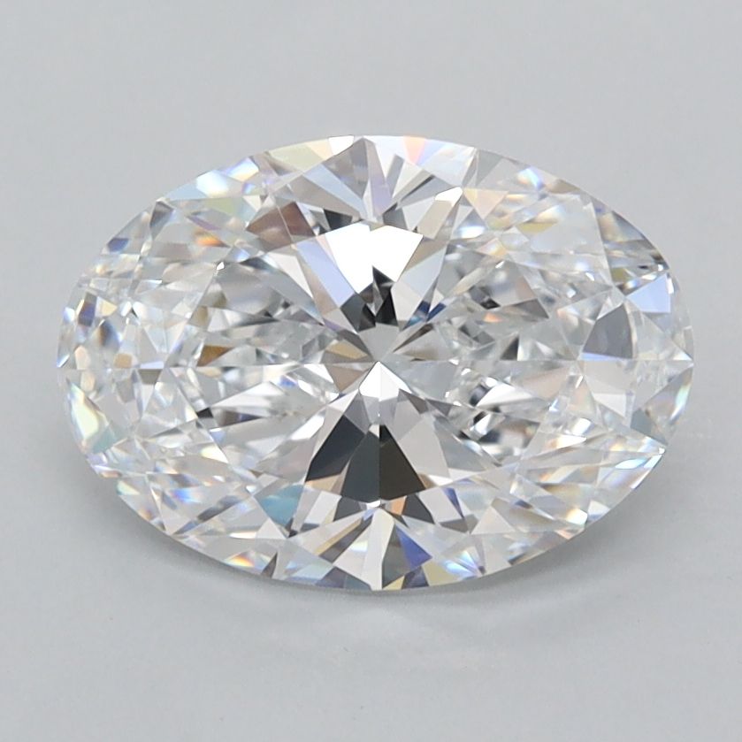2.02 ct. oval Lab Grown Diamond front image