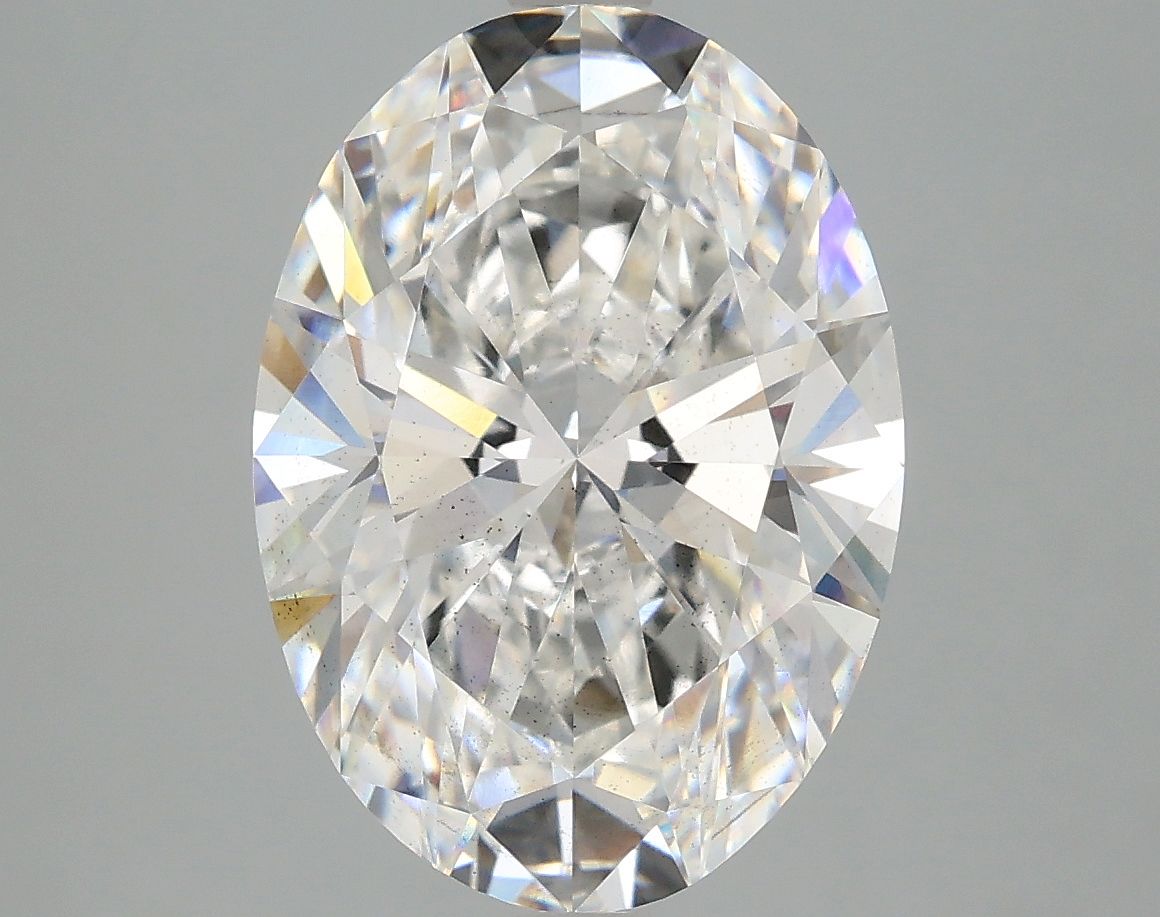 5.05 ct. oval Lab Grown Diamond front image