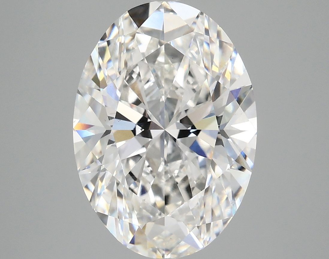 4.08 ct. oval Lab Grown Diamond front image