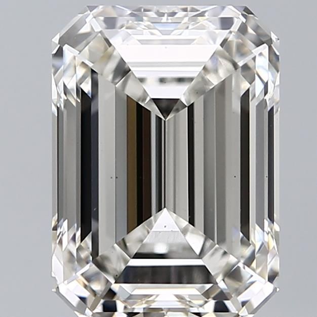 4.74 ct. emerald Lab Grown Diamond front image