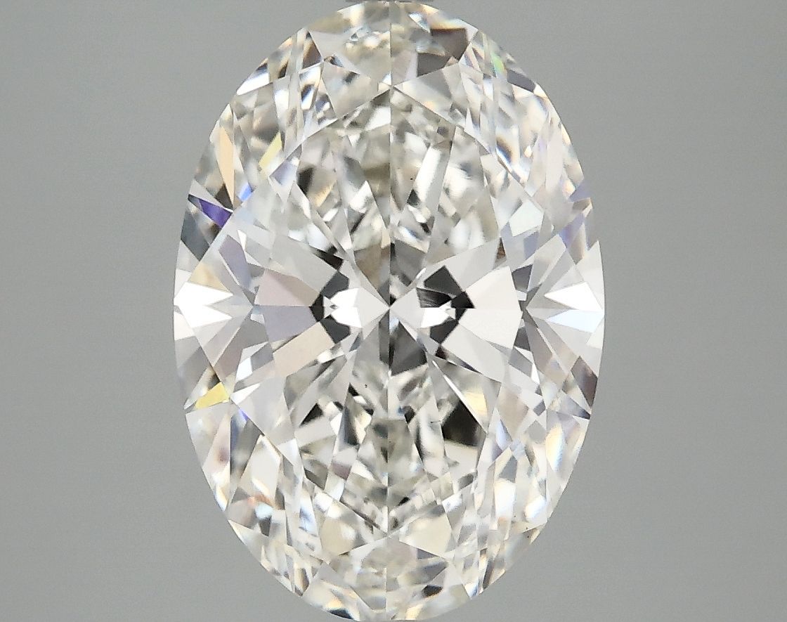 4.05 ct. oval Lab Grown Diamond front image