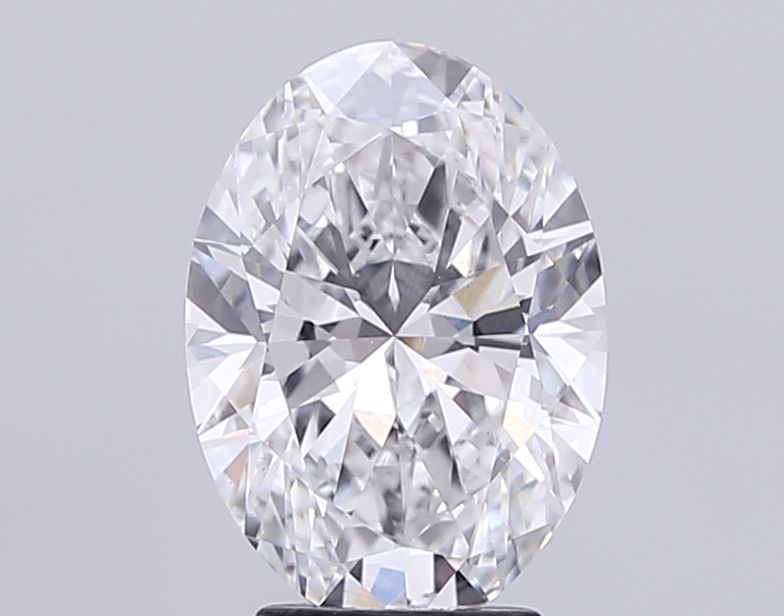 3.70 ct. oval Lab Grown Diamond front image