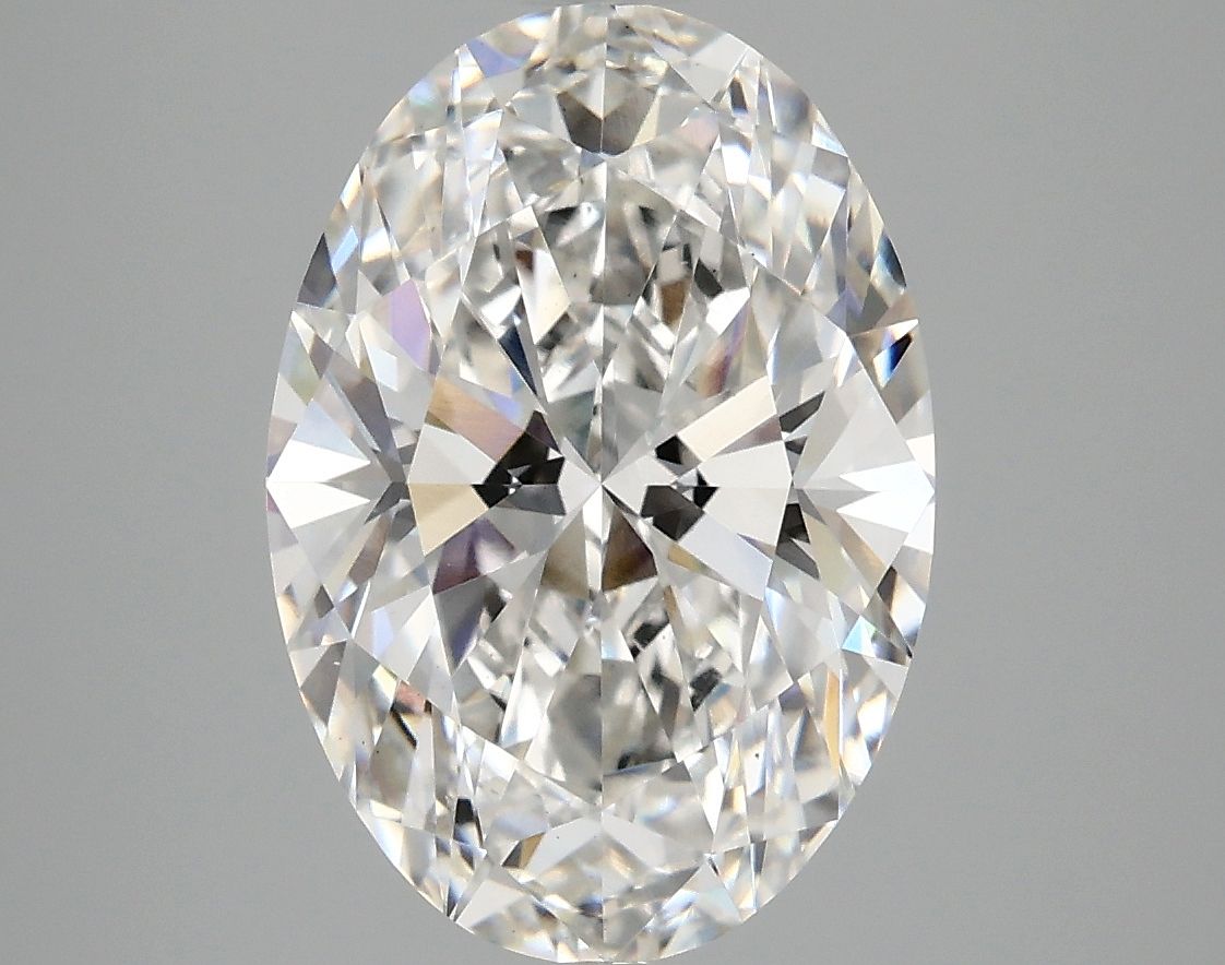 3.92 ct. oval Lab Grown Diamond front image