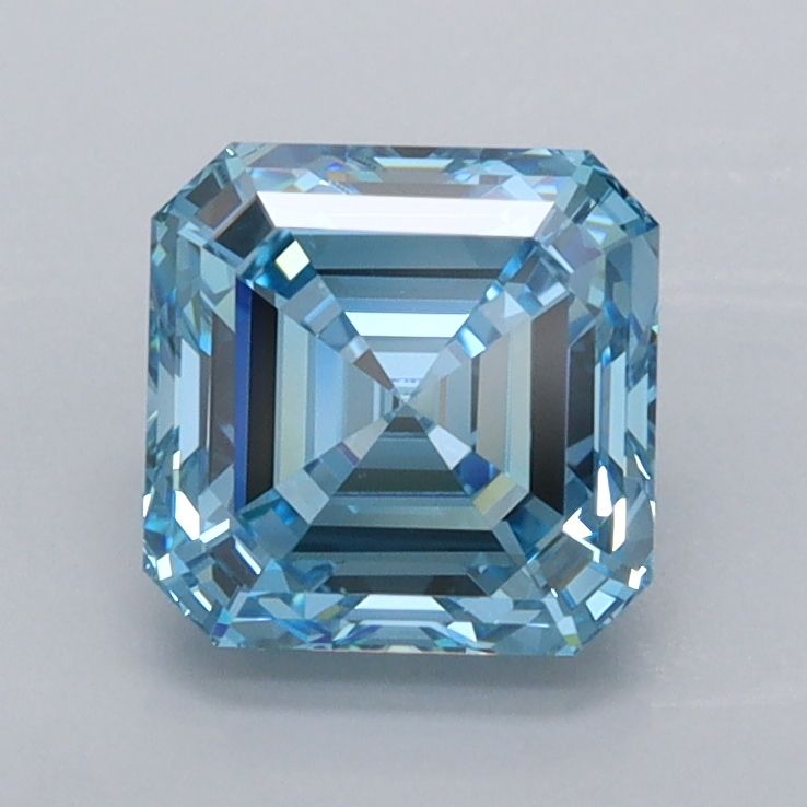 1.54 ct lab-grown Asscher Diamond