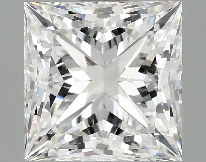 2.10 ct. princess Lab Grown Diamond front image