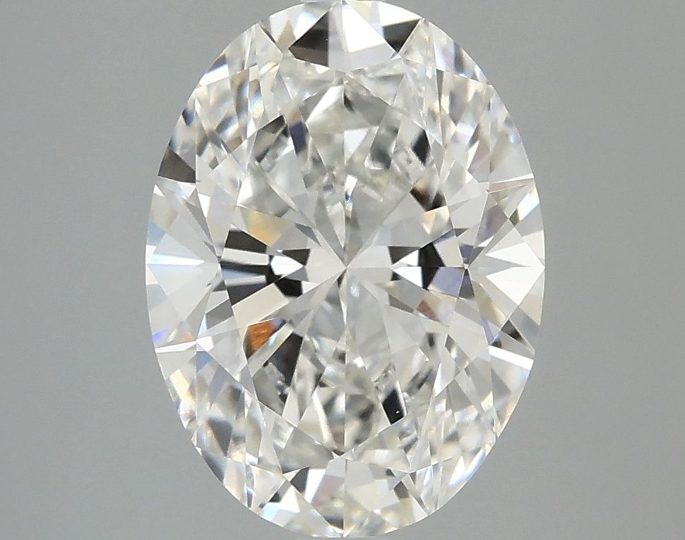 2.96 ct. oval Lab Grown Diamond front image