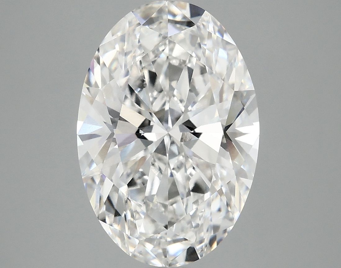 3.99 ct. oval Lab Grown Diamond front image