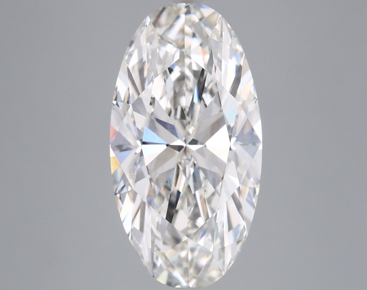 5.01 ct. oval Lab Grown Diamond front image