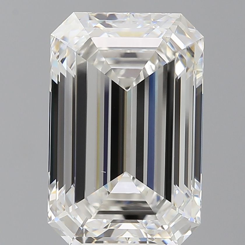 7.93 ct. emerald Lab Grown Diamond front image