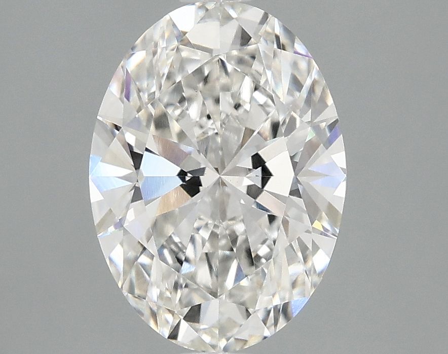 2.10 ct. oval Lab Grown Diamond front image