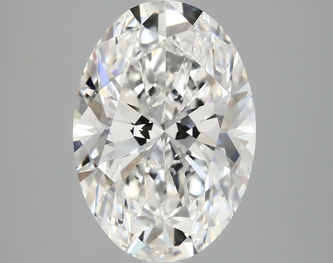 3.88 ct. oval Lab Grown Diamond front image