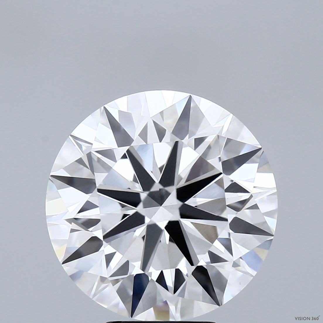 7.35 ct. round Lab Grown Diamond front image