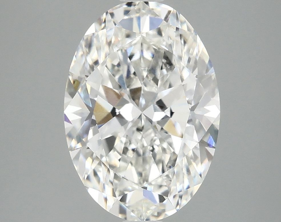 3.02 ct. oval Lab Grown Diamond front image