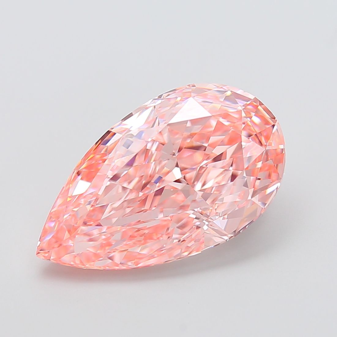 10.09 ct. pear Lab Grown Diamond front image
