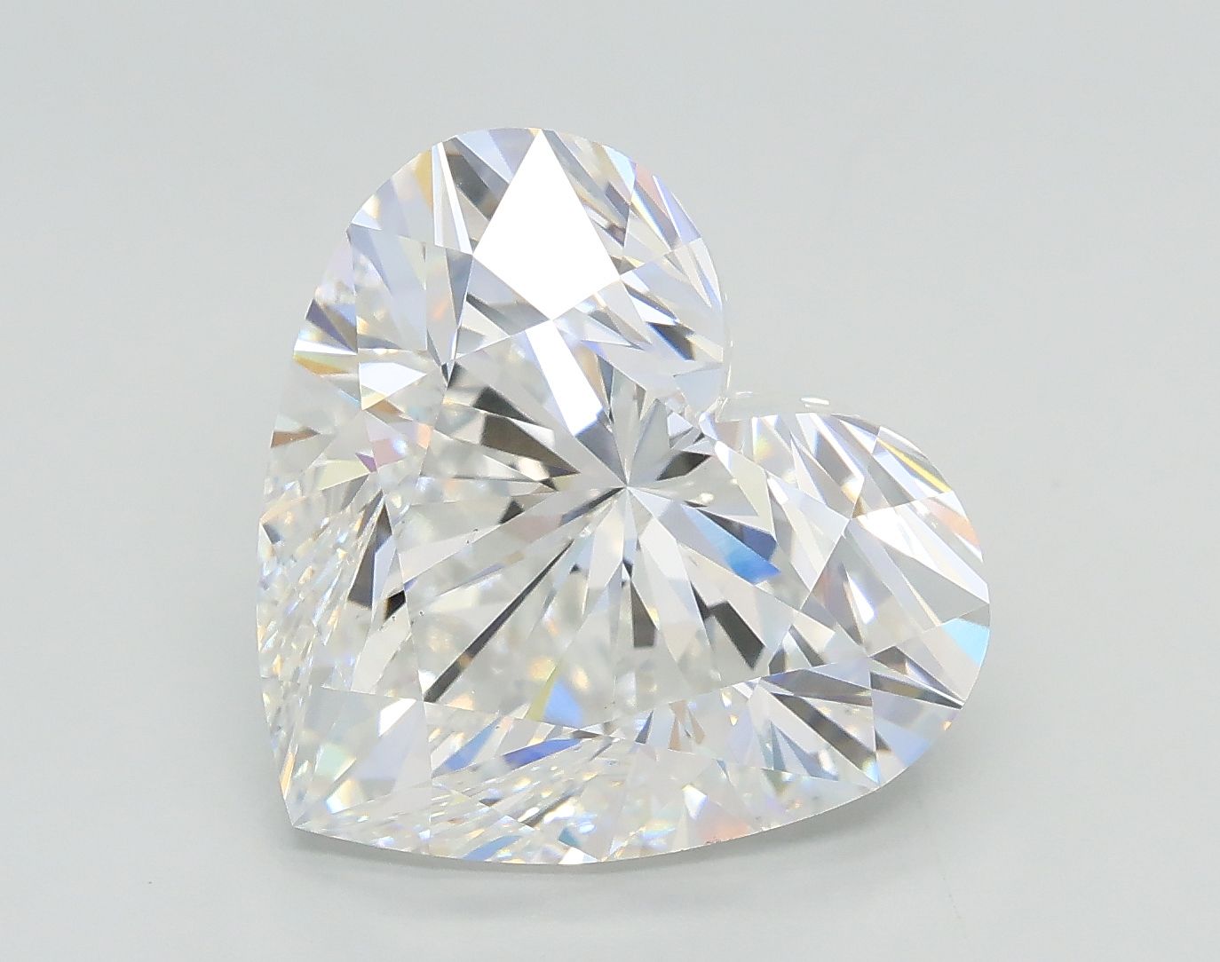 5.51 ct. heart Lab Grown Diamond front image